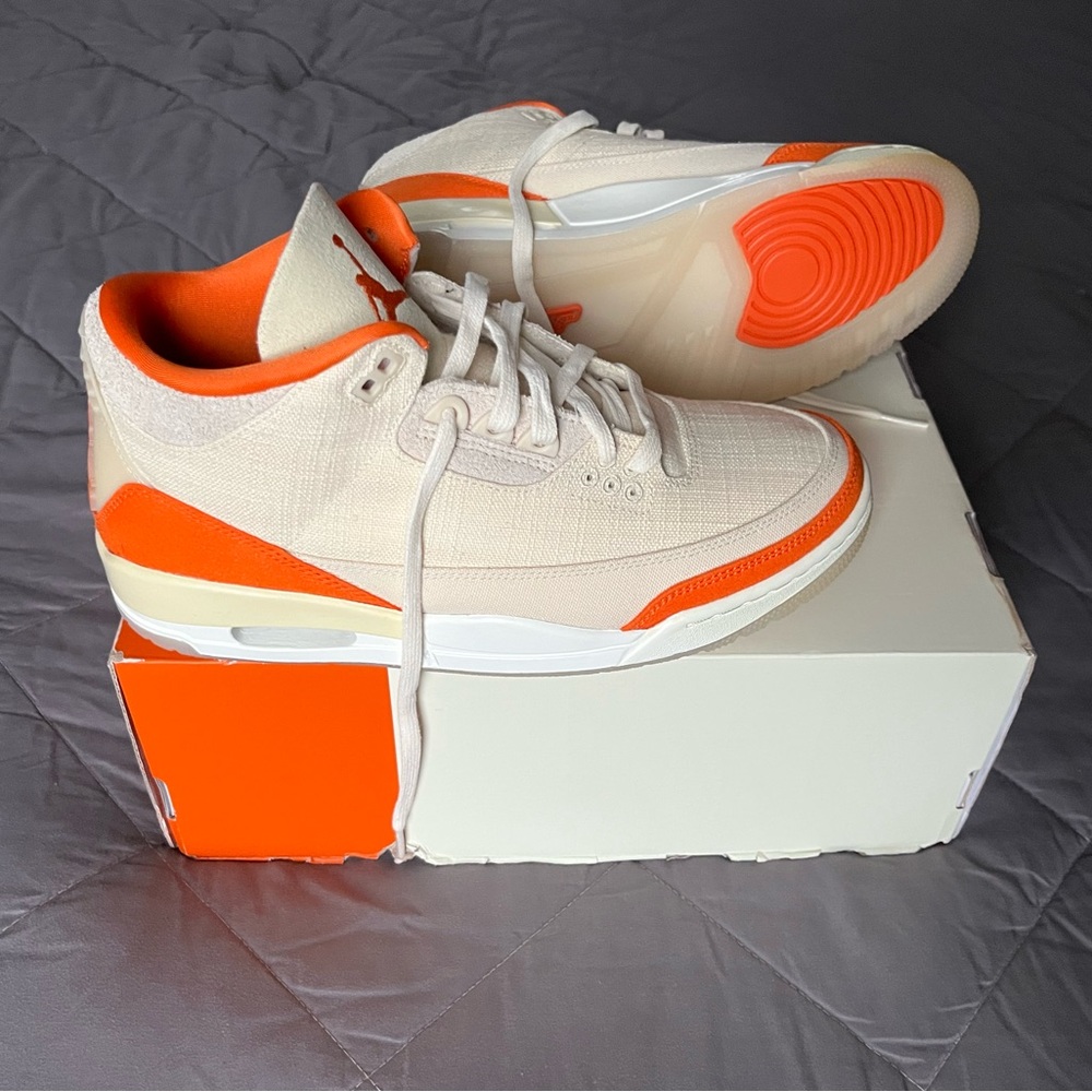 Air Jordan 3 Retro (Fossil/Starfish-Sail)